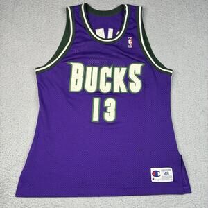 Vintage Champion Glenn Robinson Milwaukee Bucks Authentic Jersey 48 USA